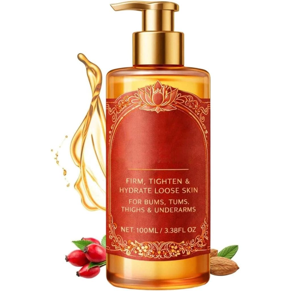 Óleo Reparador Skincu Glow para Firmeza da Pele, 100ml Óleo de Colágeno para Firmeza da Pele, Óleo Firmador Corporal par