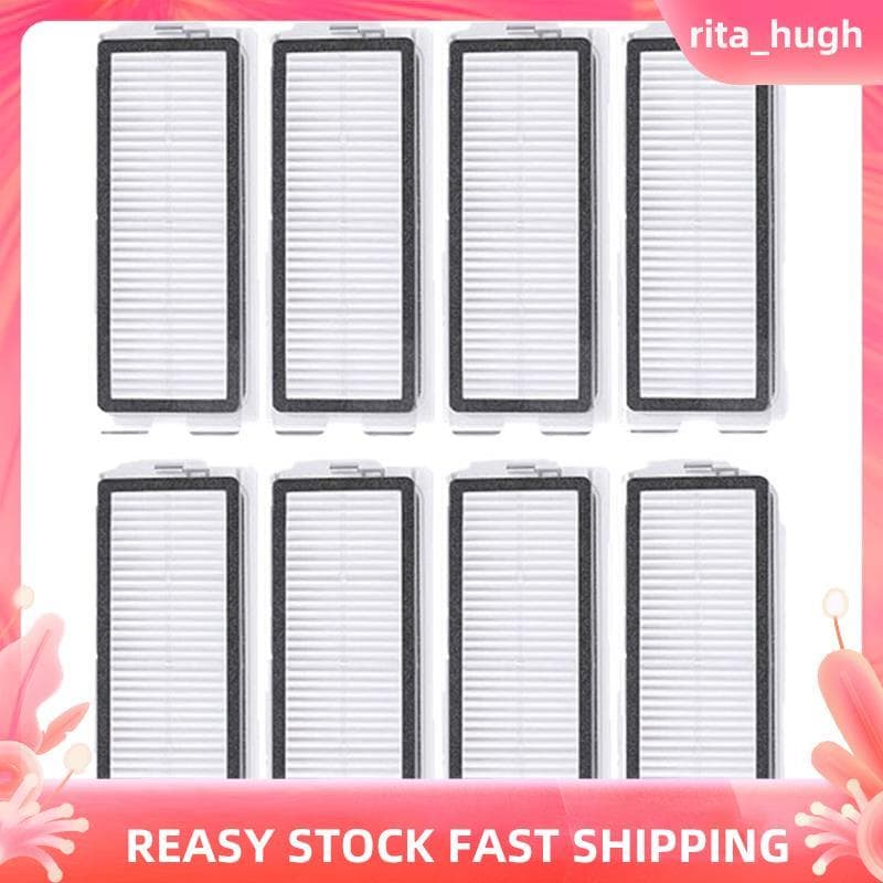 Kit De Acessórios De Filtro Hepa Para Peças De Reposição De Aspirador De Pó Robô P20 Pro/T5 8