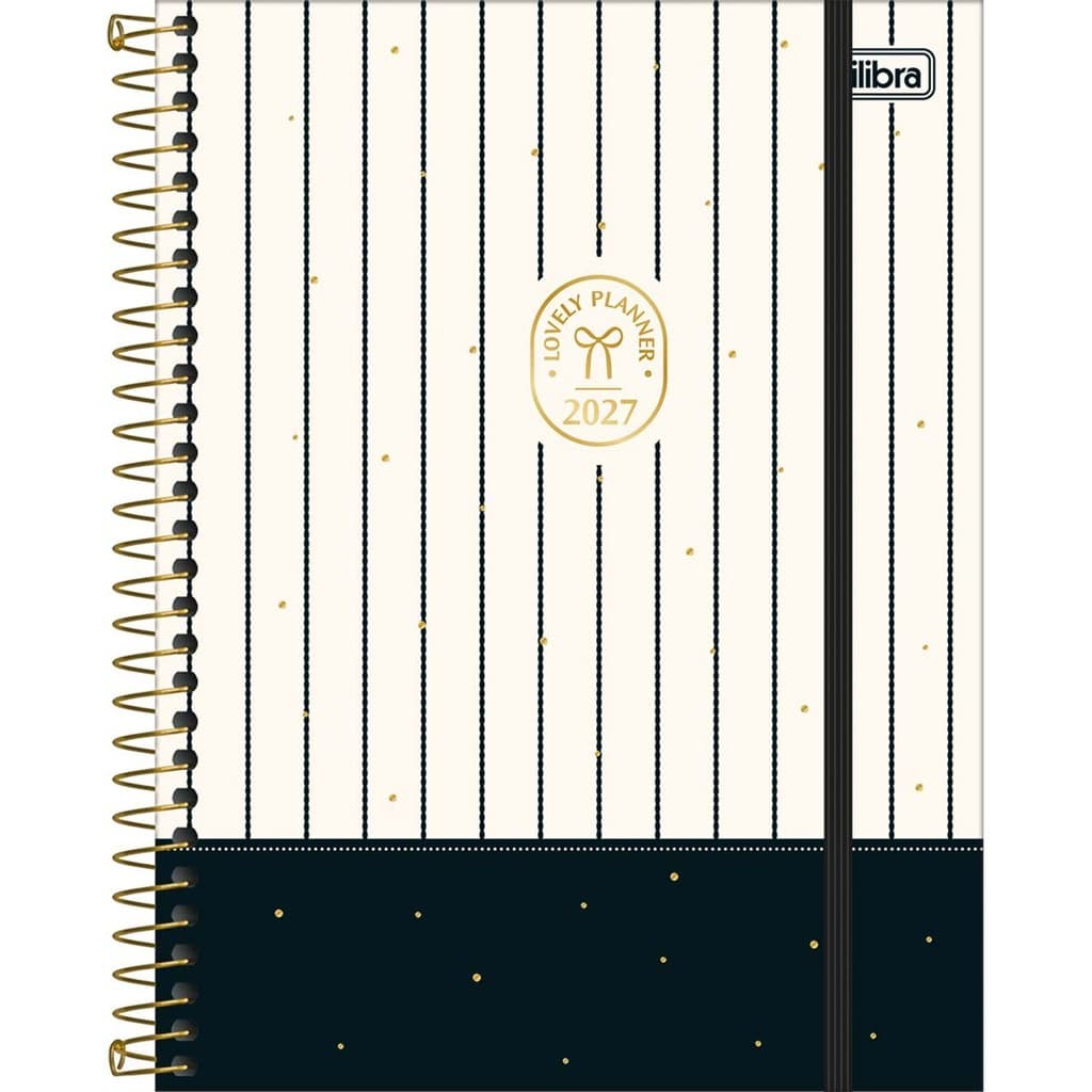 Planner Espiral 2027 West Village 17,7 cm x 24 cm, Tilibra