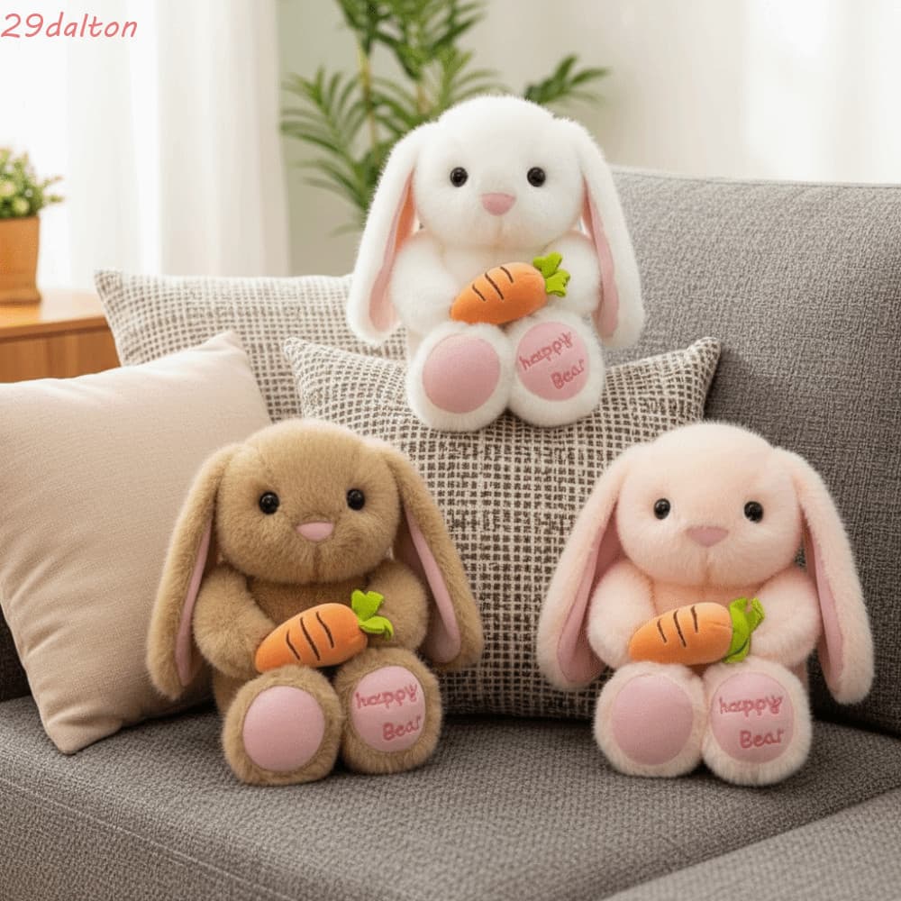 Brinquedo De Pelúcia De Coelho Pequeno DALTON , Boneca Pendurada Em Tecido Com Design Kawaii Divertida Para Companheiro