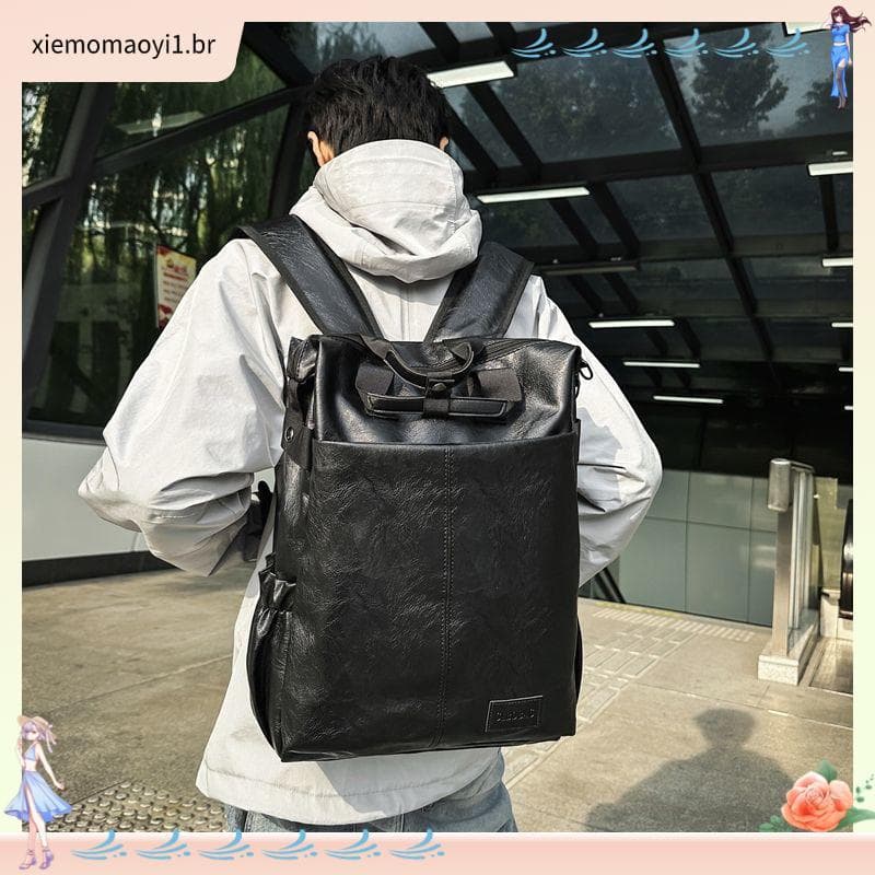 3006 pessoas coleção Retro moda mochila masculina de grande capacidade mochila de viagem Commuter negócios portátil saco