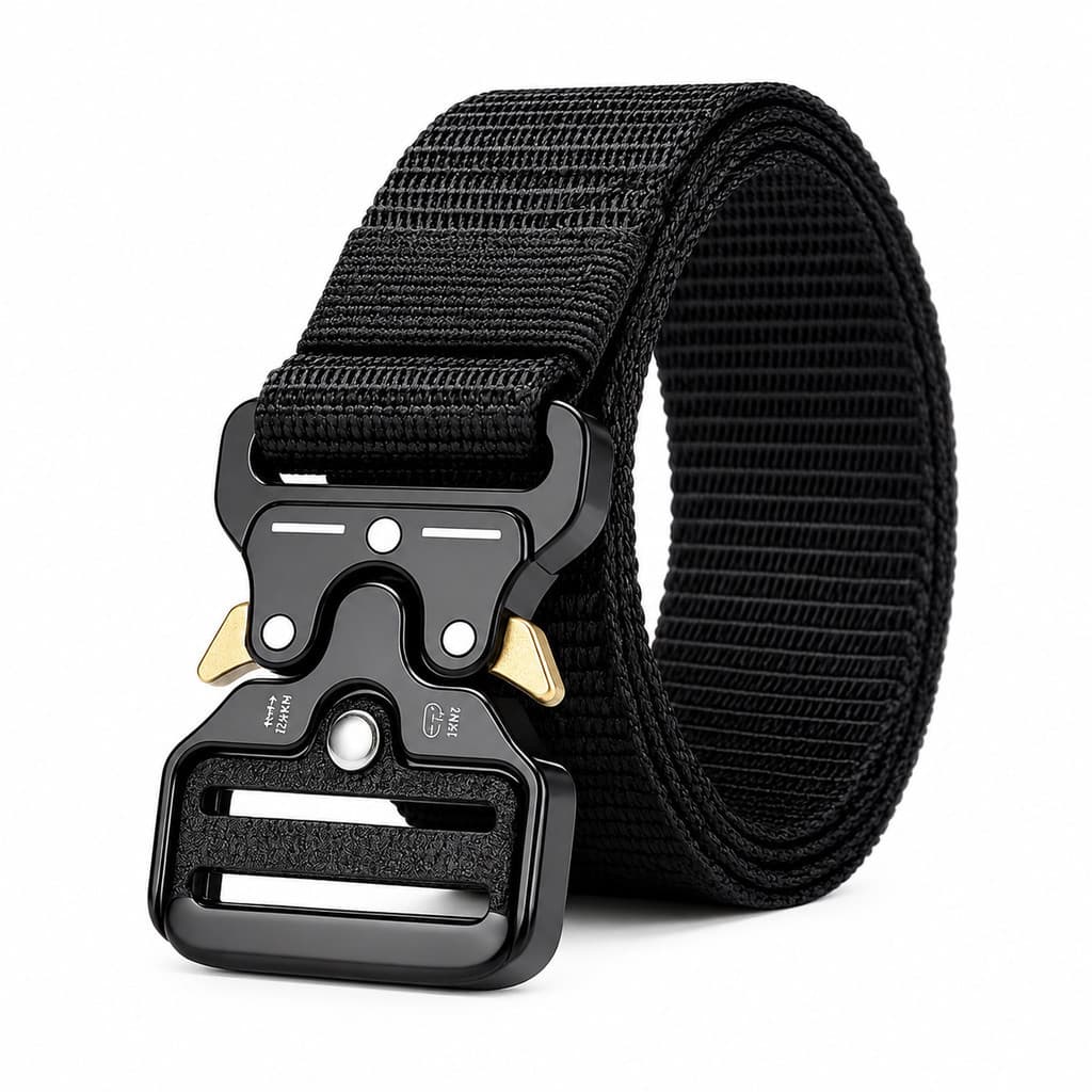 Cinto Tático Militar Metal Fivela Automática Metal Ajustável Resistente Uso Diário