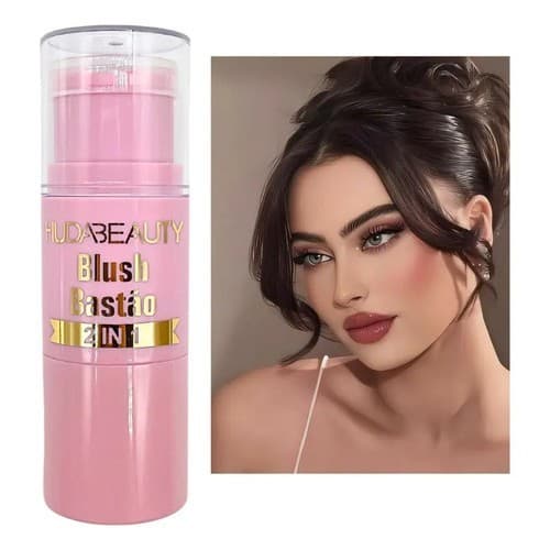 Blush Bastão 2 Em 1 - Huda Beauty Tom Da Maquiagem 06