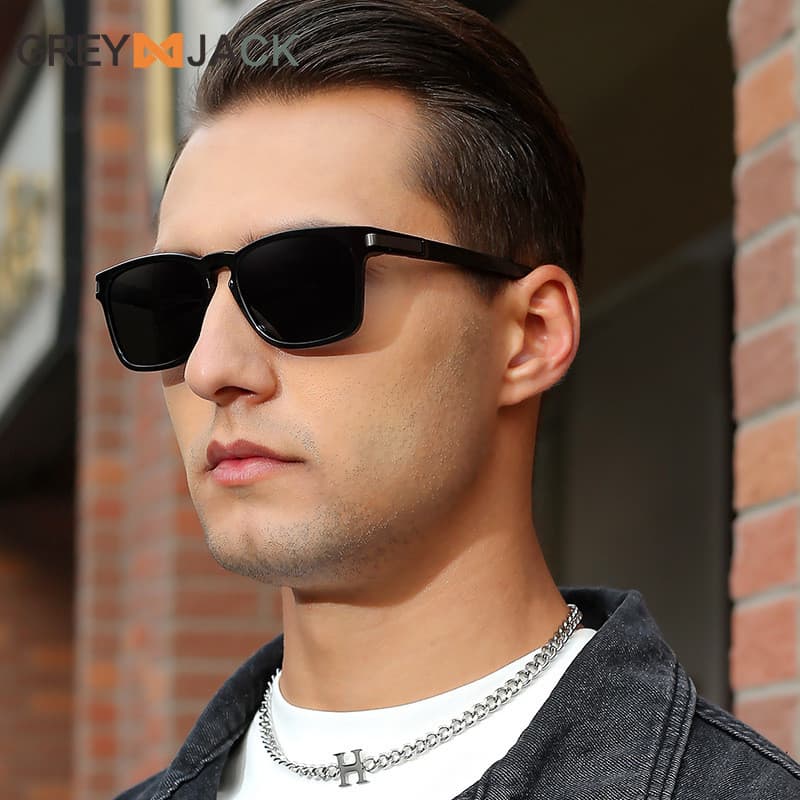 Óculos de sol moda masculina óculos de sol polarizados ciclismo óculos de sol masculino High-End sentimento