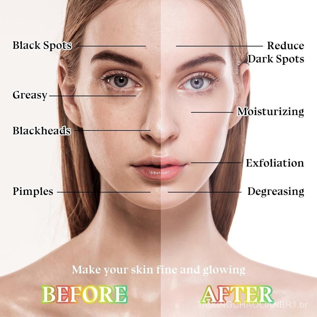 10 Máscaras Faciais Hidratantes, Máscaras Faciais Hidratantes para Mulheres e Homens, Máscara Facial Noturna de Frutas,