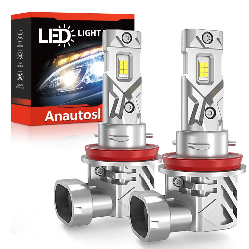 2 Pçs Atualizar LED 9005 H11 9006 HB4 HB3 H8 H9 Faróis Lâmpadas 12V Branco 6500K Super Brilhante 1 : 1 Plug and Play Far