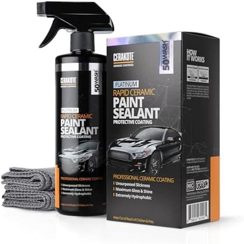 CERAKOTE ® spray Selante Rápido De Tinta Cerâmica-Revestimento Cerâmico Para Carros | 14 Onças-, Classificação De Lavage