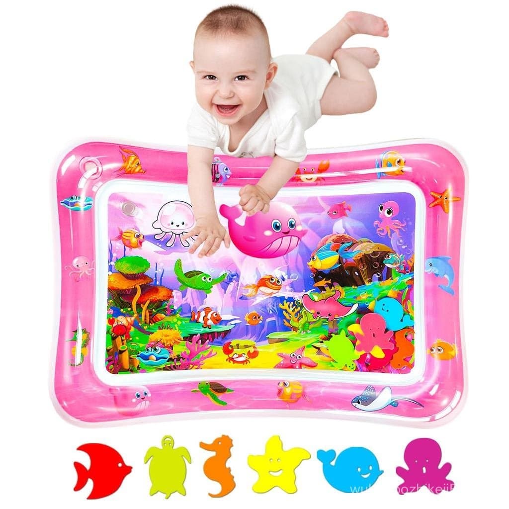 Tapete de Atividades Aquáticas ZHUYNXIR para Bebês, Brinquedo Aquático para Crianças e Bebês de 3 a 24 Meses, Fortalece