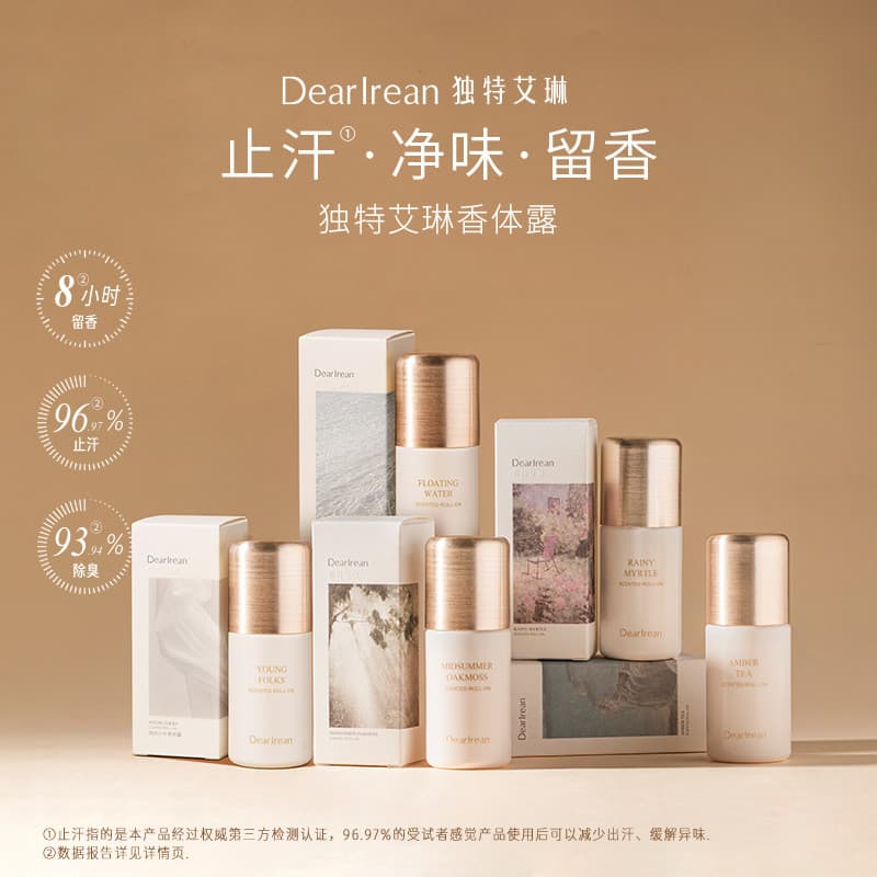 Fragrância Irene exclusiva Desodorante Loção Antitranspirante Loção Feminina Axilas Fragrância Duradoura Roll-On Fragrân