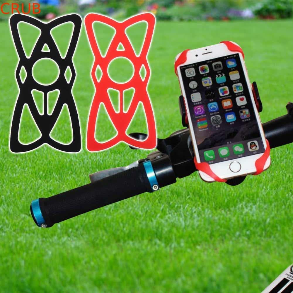 Cub Phones Holder Band Macio Universal Motocicleta Silicone Elástico Antiderrapante Suporte Para Celular
