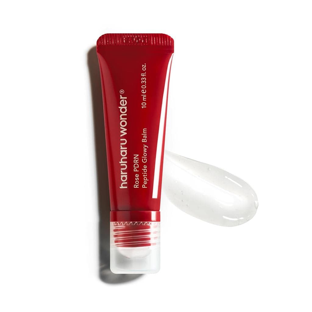 Bálsamo Labial HARUHARU Wonder Rose PDRN Peptide Glowy, Hidratação Instantânea, Repara Lábios Secos e Rachados, Hidrataç