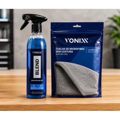 Blend Proteção E Brilho 500ml +toalha De Microfibra Vonixx