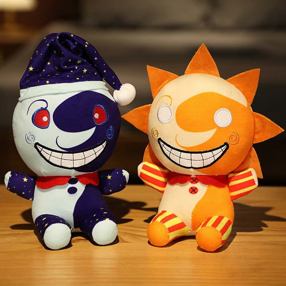 Brinquedo de Pelúcia Sundrop FNAF BOSS, Brinquedo de Segurança para Jogos, Presente Macio QAGS