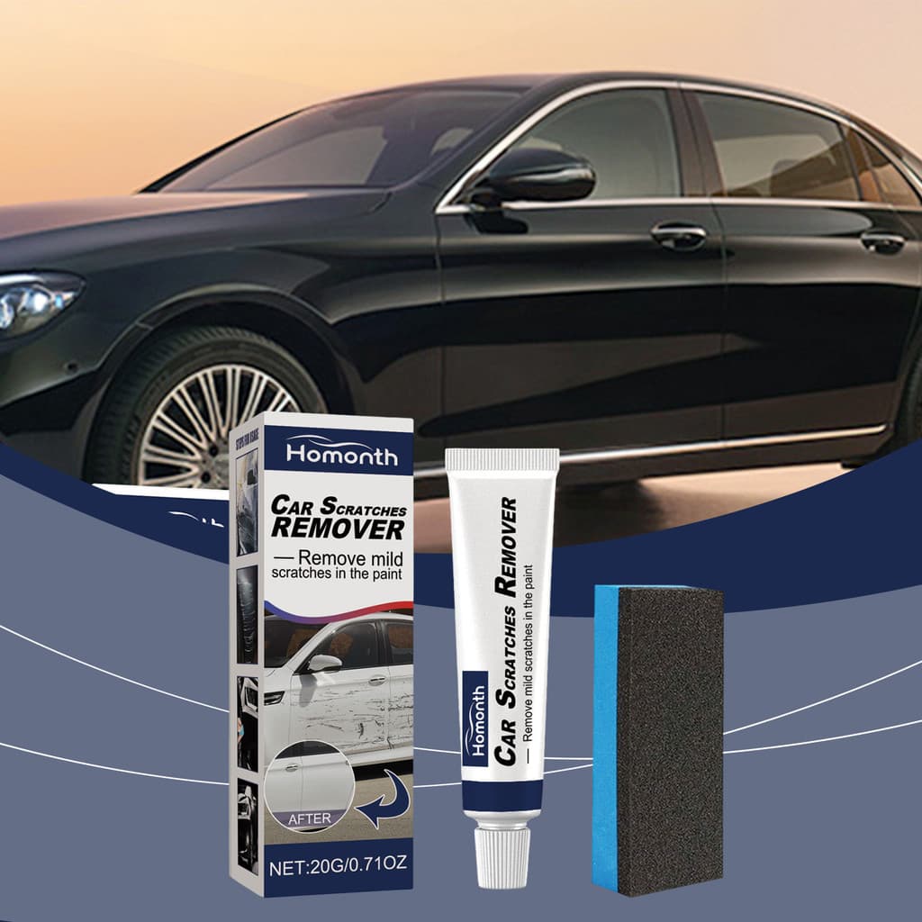 [Estoque pronto] Homês Agente de cuidados com arranhões de carro Remoção de arranhões Superfície de pintura abrasiva Cer