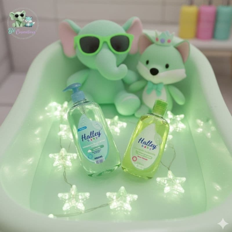 Halley Baby  Kit Sabonete de Glicerina Hidratante Lavanda + Colônia Lavanda Inglesinha