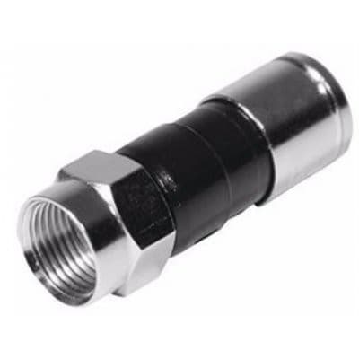 Conector Compressão Cabo Coaxial RG6 C/10PCS C/20PCS C/30PCS C40PCS