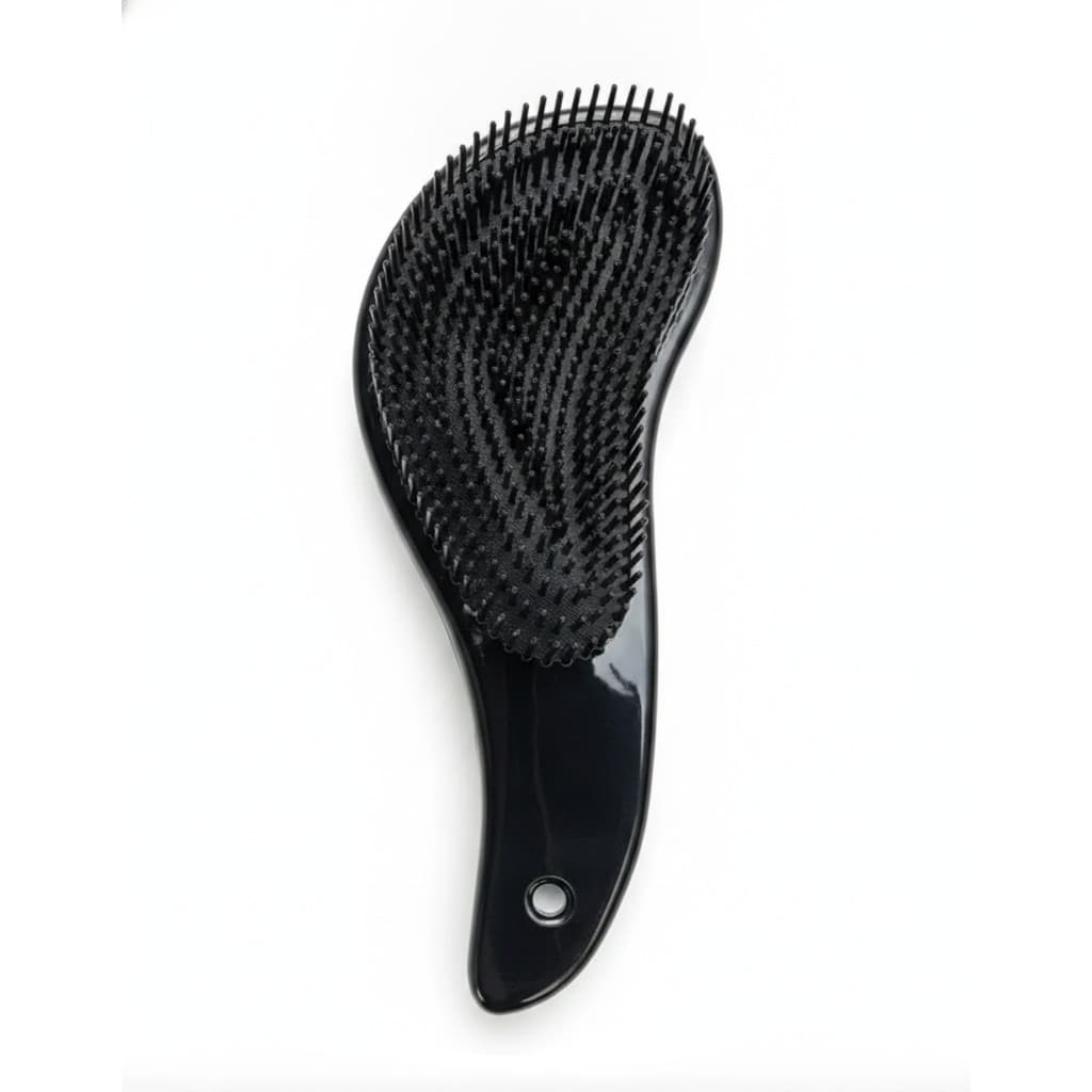 Escova Mágica Desembaraçadora Cabelo Cacheado Liso Infantil Sem Puxar Verde Original Profissional Anti Quebra Fio