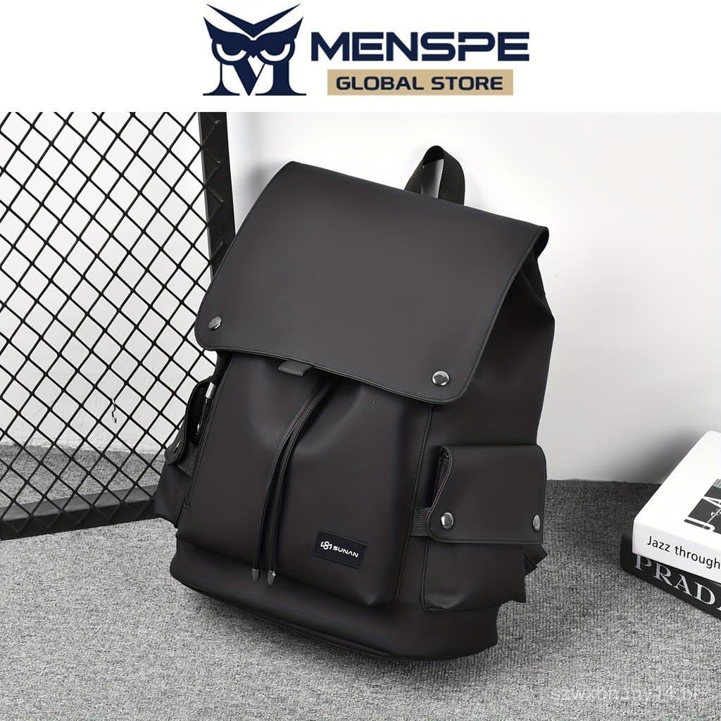 Mochila Masculina MENSPE, Mochila Unissex para Laptop, Mochila de Negócios e Viagem, Mochila de Alta Qualidade para Home