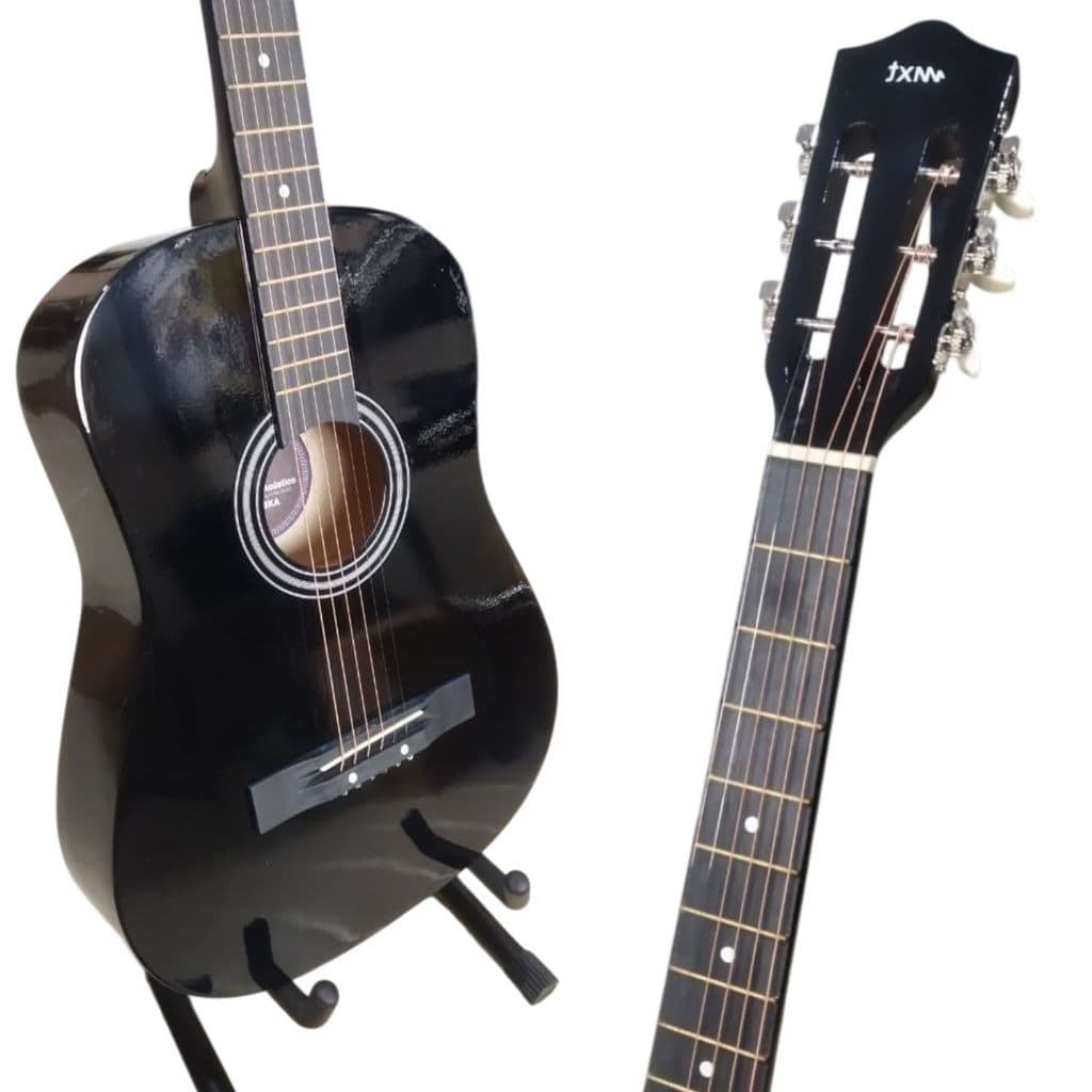 VIOLÃO ACUSTICO CORDAS DE AÇO 38" COM TENSOR VERNIZ INICIANTE AMADOR