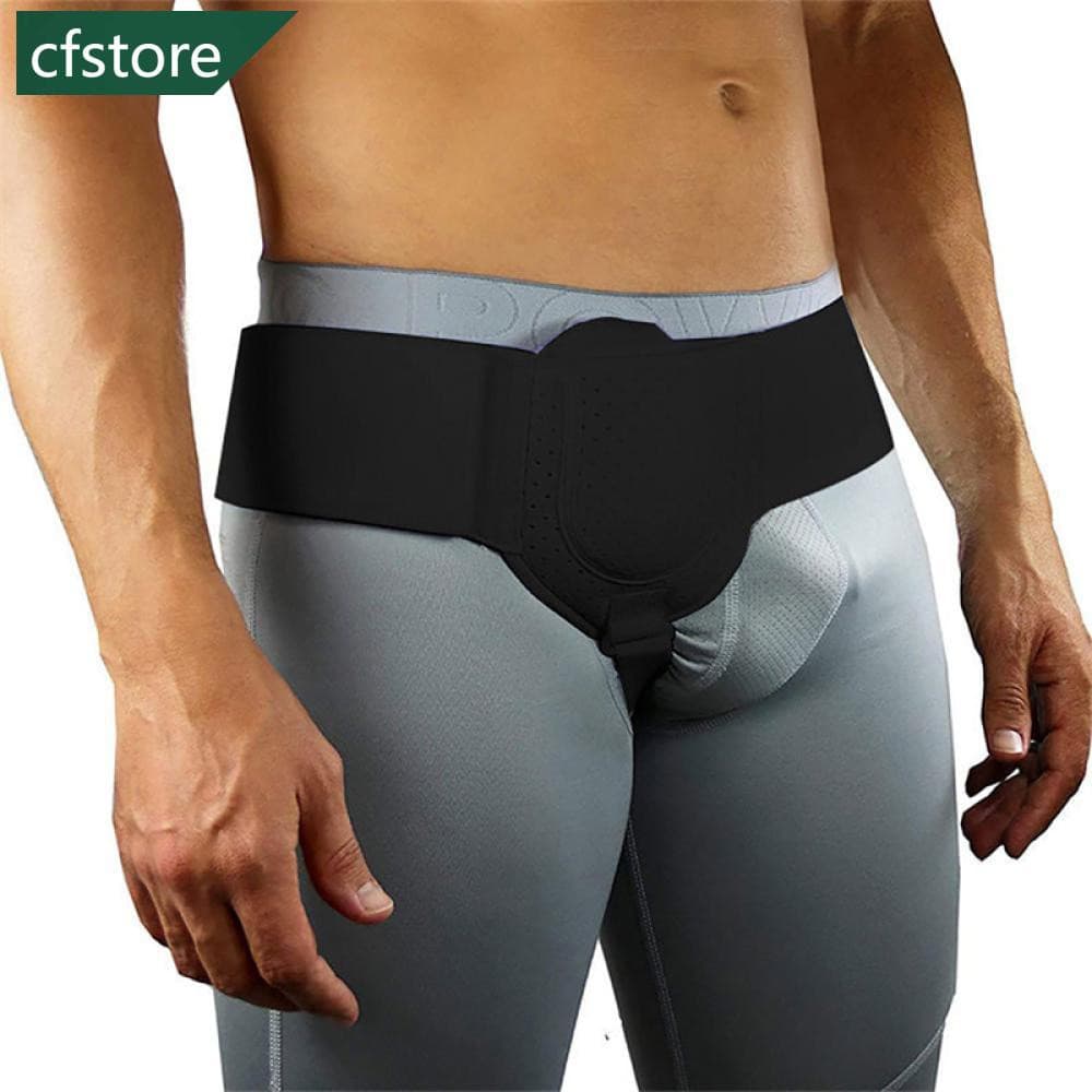 CFSTORE Cinto De Hérnia Adulto Treliça Para Inguinal Ou Esportiva Cinta Suporte Alívio Da Dor De Recuperação Com Almofad