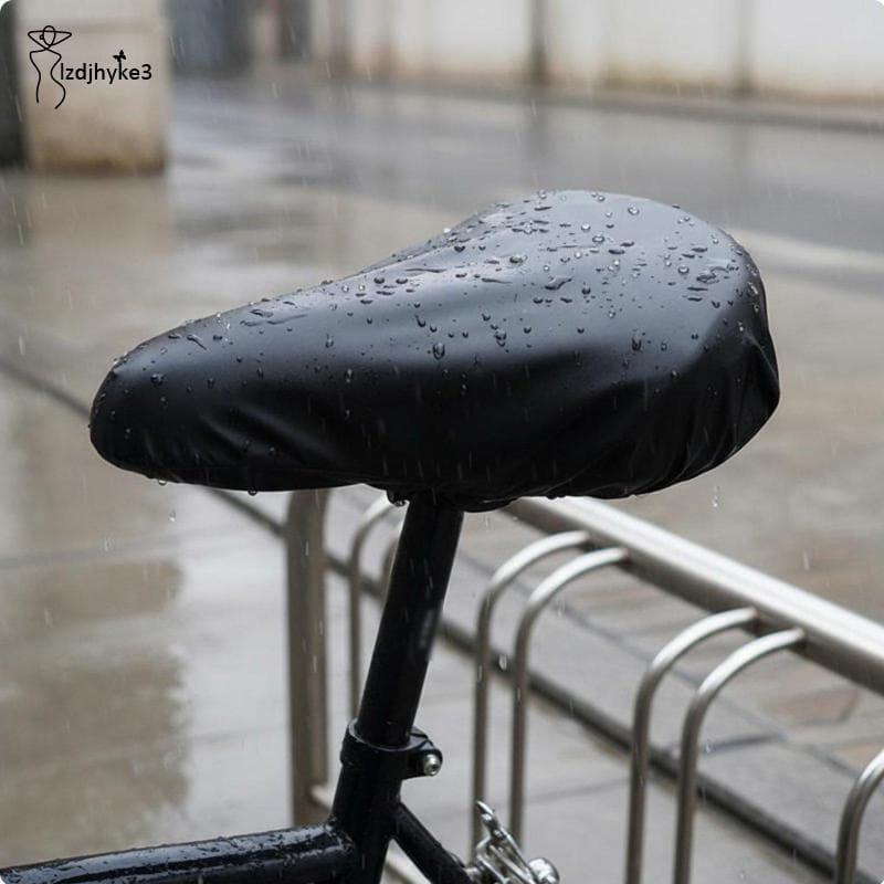 [lzdjhyke3] Capa Elástica Para Assento De Bicicleta , À Prova De Poeira D'água , Protetor De Selim De PVC , Acessório Co