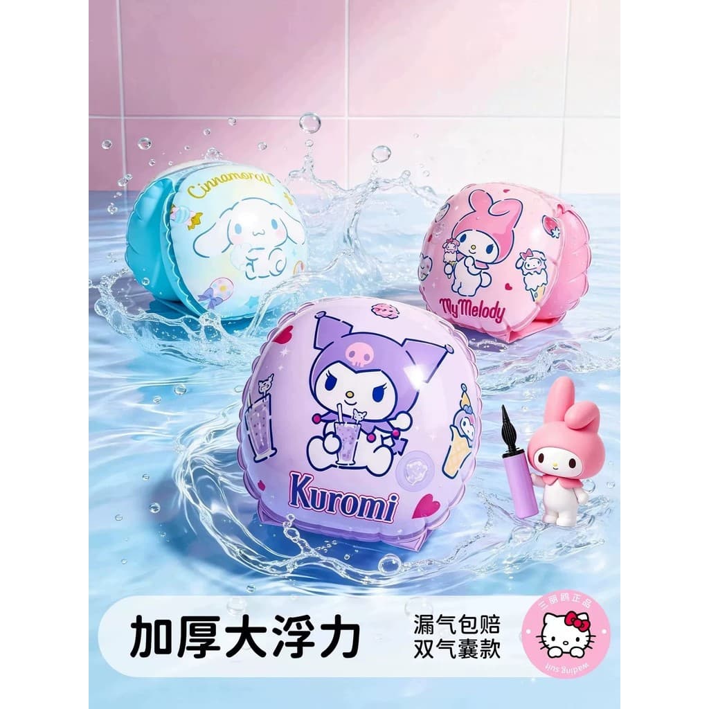 Bebê flutuante manga anel de natação das crianças anel de braço Lifebuoy manga de água Airbag meninos meninas equipament