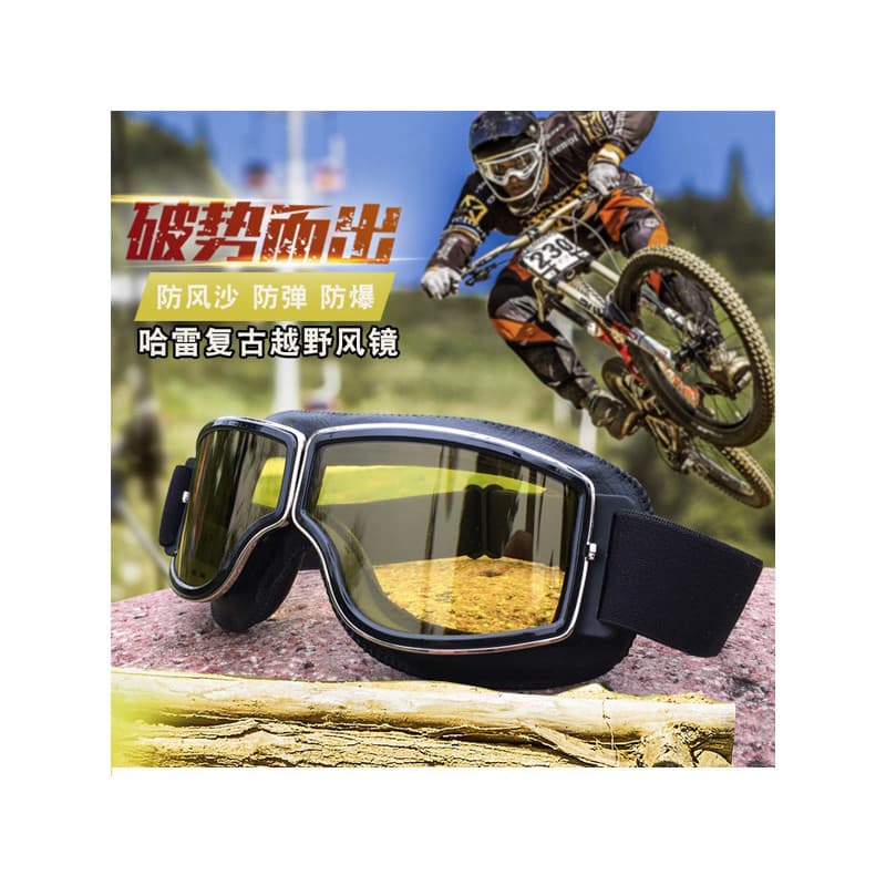Harley óculos à prova de poeira à prova de vento à prova de areia ciclismo motocicleta óculos veículo elétrico Karting R