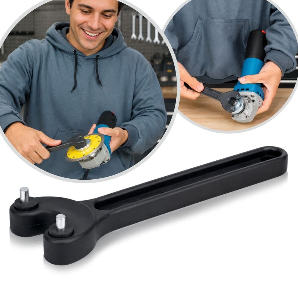 Chave pra Flange de Esmerilhadeira Lixadeira M14 Troca Disco