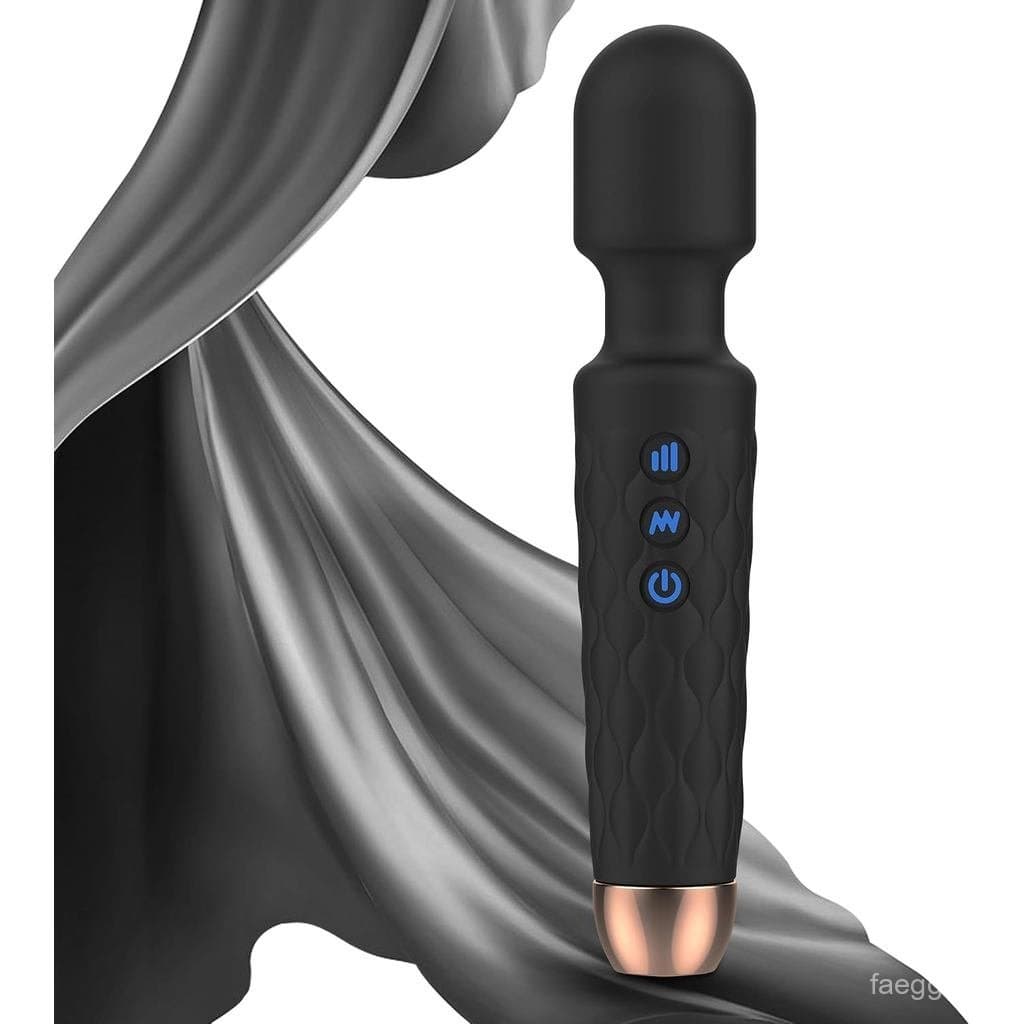 Massageador Pessoal, Massageador Sem Fio Portátil, À Prova D'Água e Portátil, 20 Velocidades e 8 Padrões, Massageadores