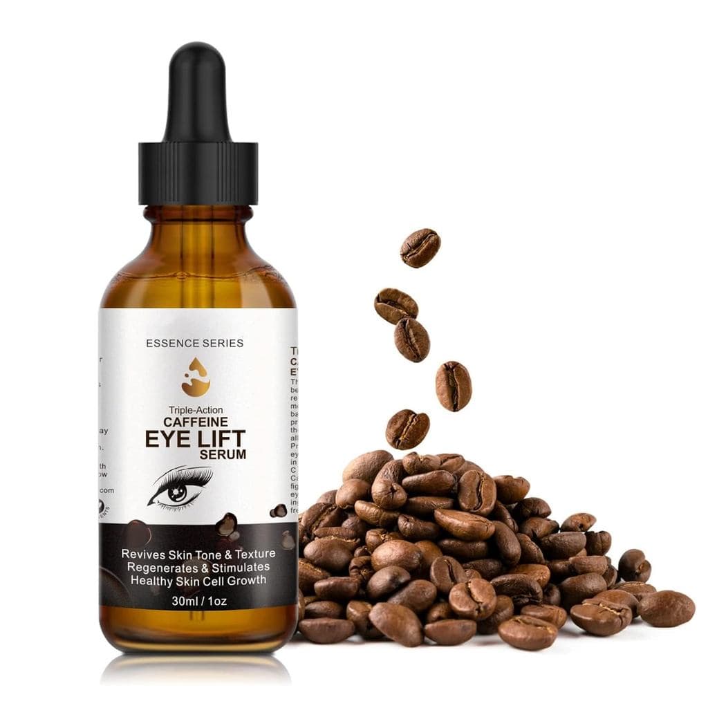 Sérum para Olhos com Cafeína - com EGCG, Vitamina C, Ácido Hialurônico, Colágeno, Sérum Lifting para Olhos com Cafeína -