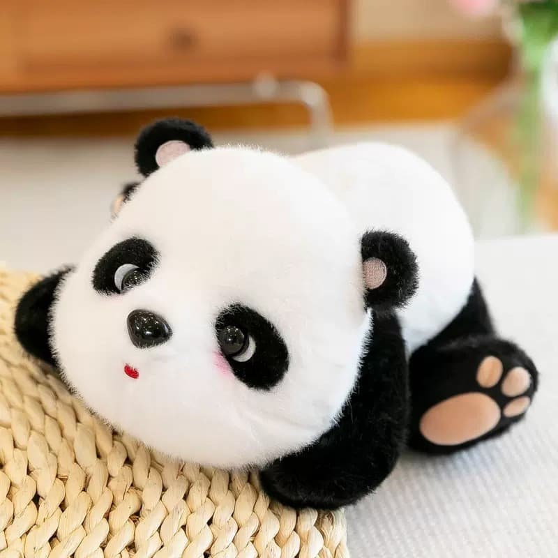 Bonito Panda Gigante Brinquedo De Pelúcia Decorativo Boneca Viagem Presente Comemorativo Travesseiro Das Crianças