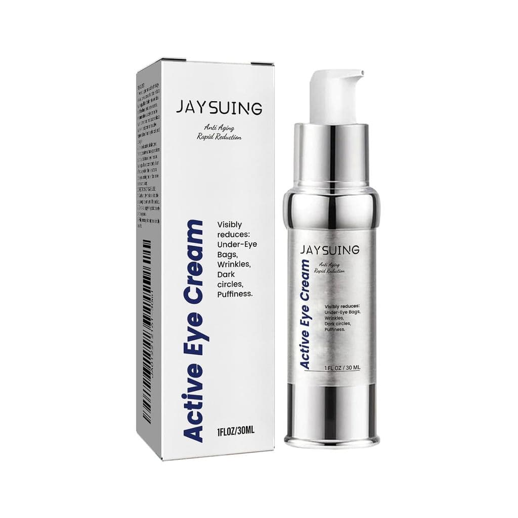 Creme para Olhos Ativo para Olheiras e Inchaço - Creme Anti-Envelhecimento com Acetil Hexapeptídeo-8 e Cafeína, Reduz Bo