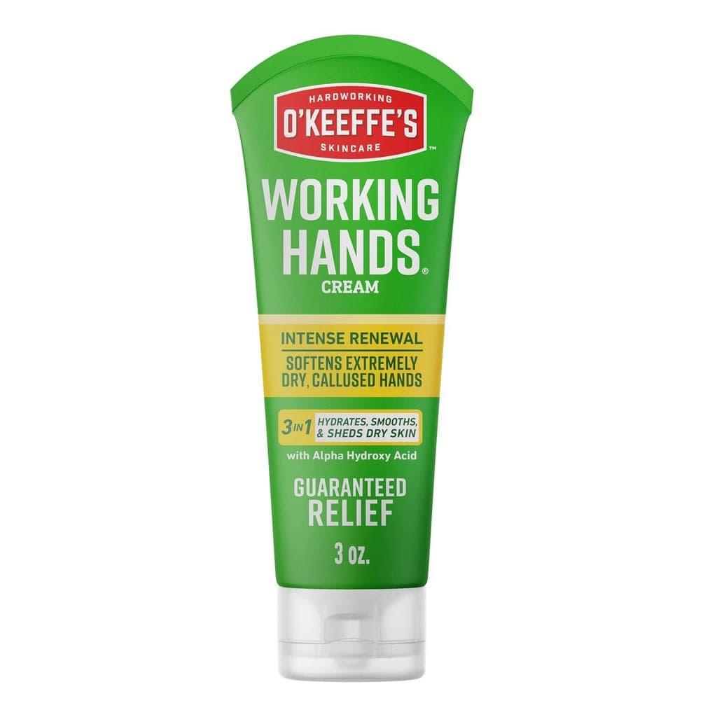 Creme para Mãos O'Keeffe's Working Hands Intense Renewal, Tubo de 3 oz (Pacote com 1) - Suaviza e Alisa Mãos Extremament
