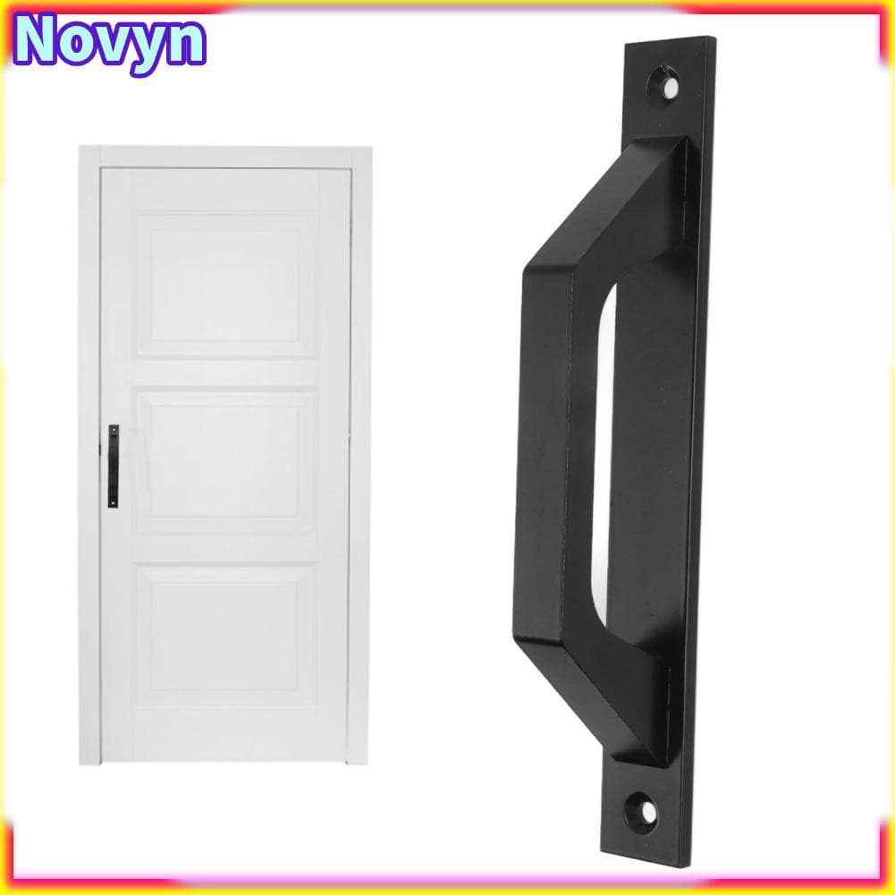 Puxador de porta de celeiro Novyn-br Zerodis com parafusos de montagem Armário de galvanoplastia de metal para portão