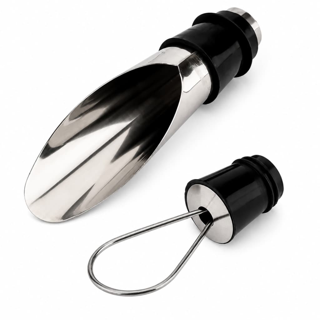 Dosador Aerador Decantador Instantâneo Para Vinho Bebidas Restaurantes Antigotejamento - Hercules