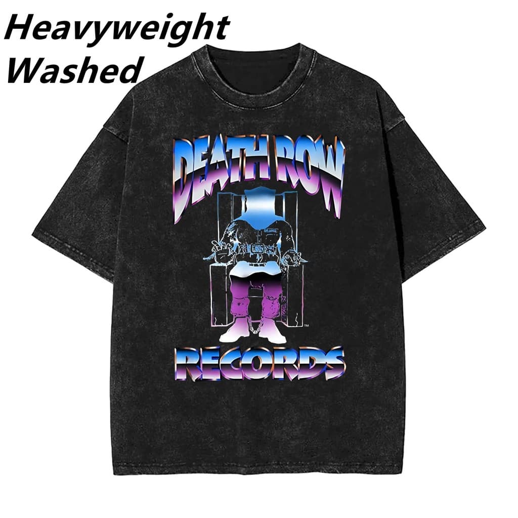 Camiseta Casual Masculina De Manga Curta Lavada Com Cinco Dedos