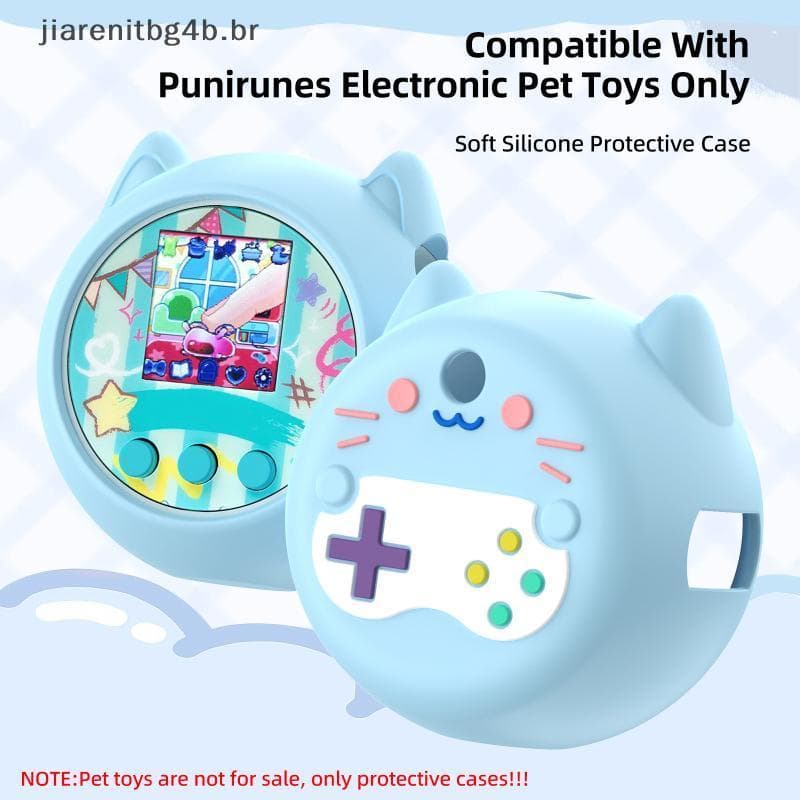 JIARN 1 Peça Capa De Pele Macia Anti-Queda Com Cordão Protetora De Silicone Para Punirunes Acessórios Eletrônicos Virtua