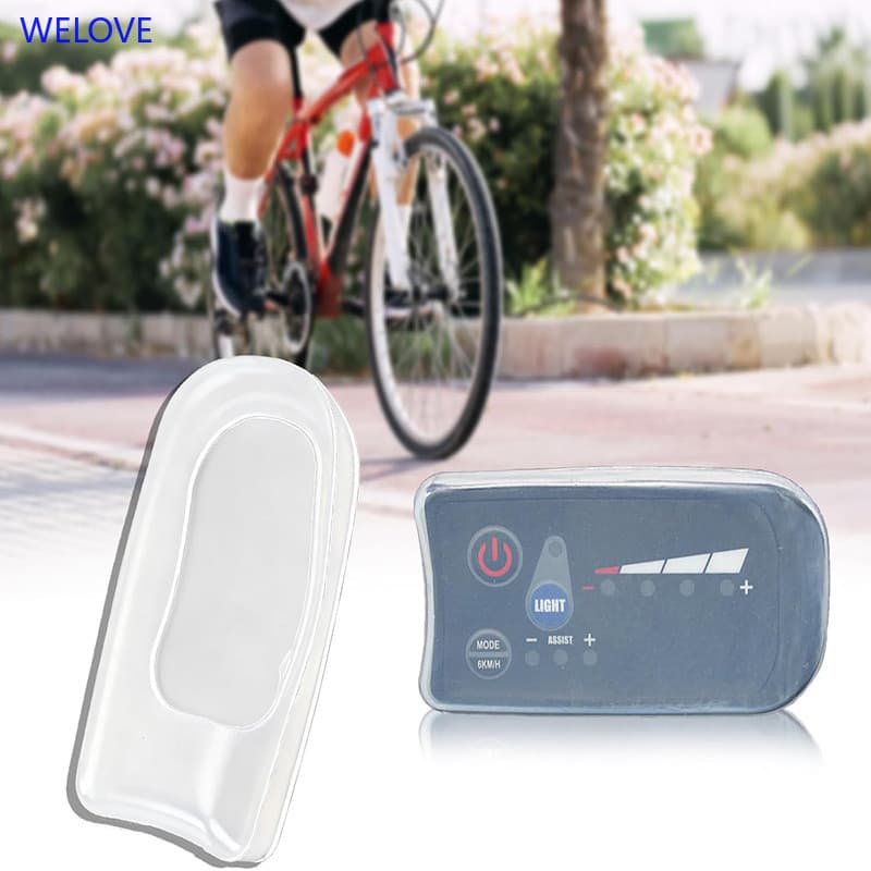 < WL > Capa De Painel De Silicone À Prova D'água Para Bicicleta Elétrica , Protetor Instrumentos De Poeira Compatível Co