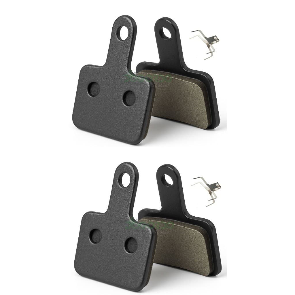 2 Pares Pastilha Gts Freio a Disco Mecânico e Hidráulico Tipo Shimano Padrão B01S Bike Aro 26 e 29