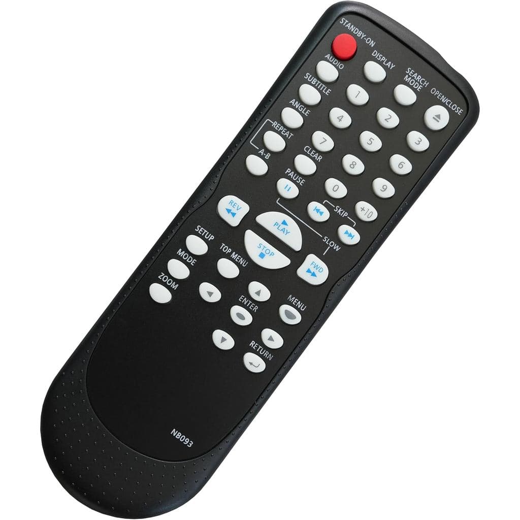 Controle Remoto de Substituição Compatível com o DVD Player Magnavox DP100MW8 MDV2100 MDV3300 MDV2300 EWD7004 NB062UD DV