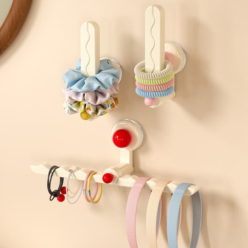 Rack de armazenamento para faixa de cabeça, anel de cabelo infantil, acessórios para cabelo, rack de joias, clipe de cab