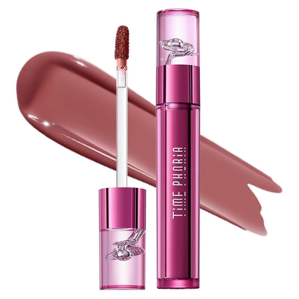Altera Blur Lip Gloss 012 Hush, rosa nude com acabamento brilhante a fosco suave, disfarça as linhas dos lábios, leve, n
