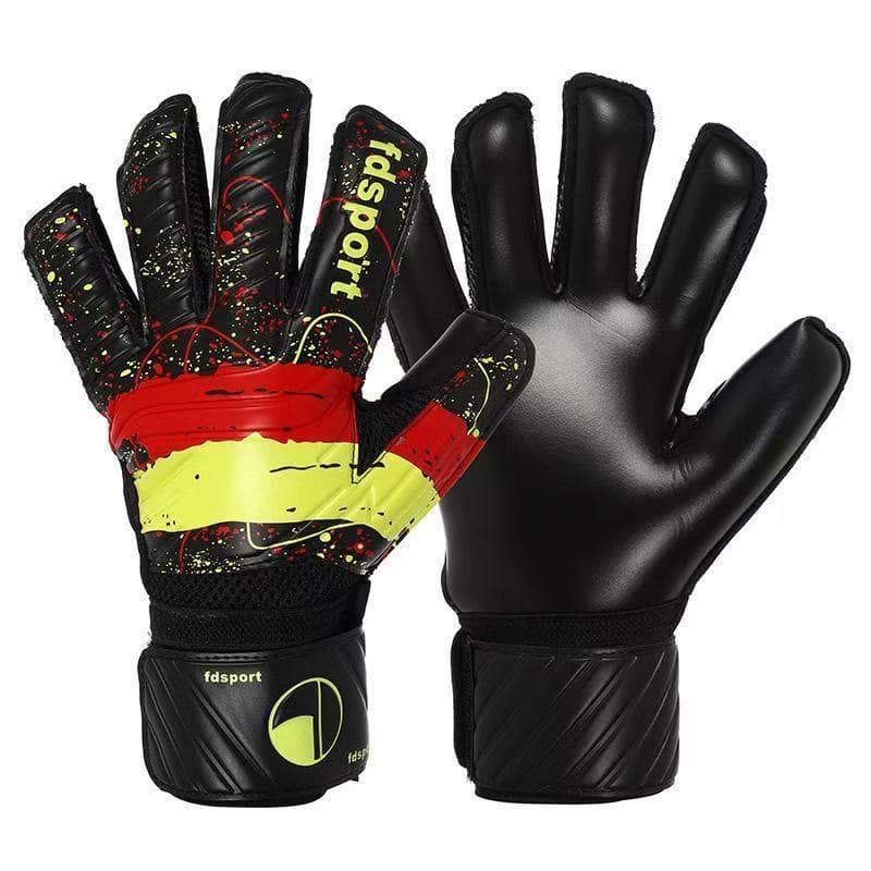 Flying Shield Color Matching Luvas de goleiro Doorman Fita de látex Proteção para os dedos Não removível Dominador Equip