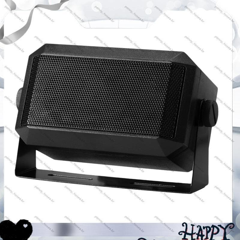 [Vendas Quentes P] Mini Alto-Falante Externo Para Rádio CB Móvel De Carro , Saída De 5 W E Impedância De 8Ω , Portátil