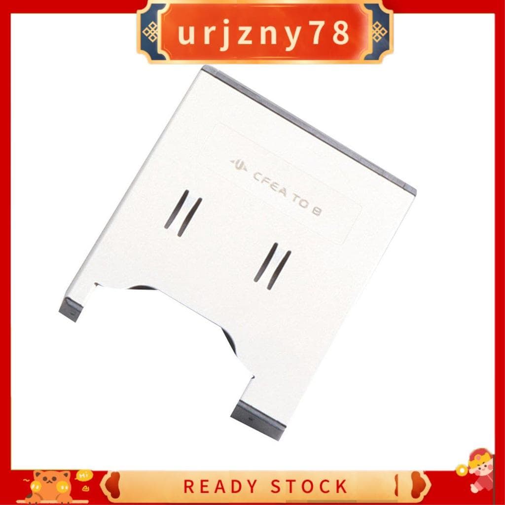 1 PCS CFexpress Tipo A Cartão De Memória Para CFe B Adaptador De Suporte De CFexA Prata Metal XQD NVMe Conversor