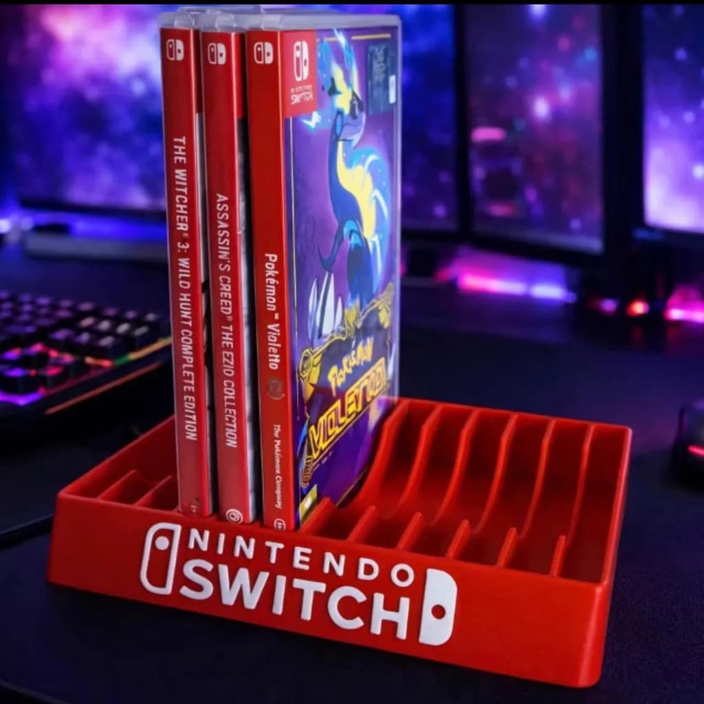Base/Suporte para Jogos de Nintendo Switch- Decoração - Organização