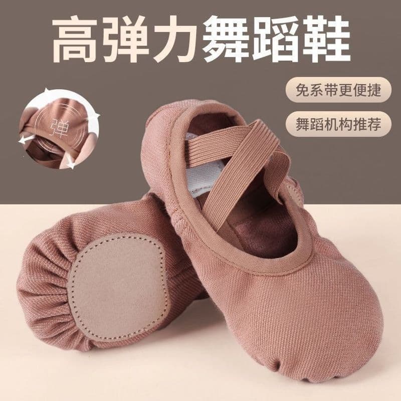 2026 novo estilo prática sapatos de dança adulto feminino sola macia dança estiramento pano corpo gato garra crianças sa