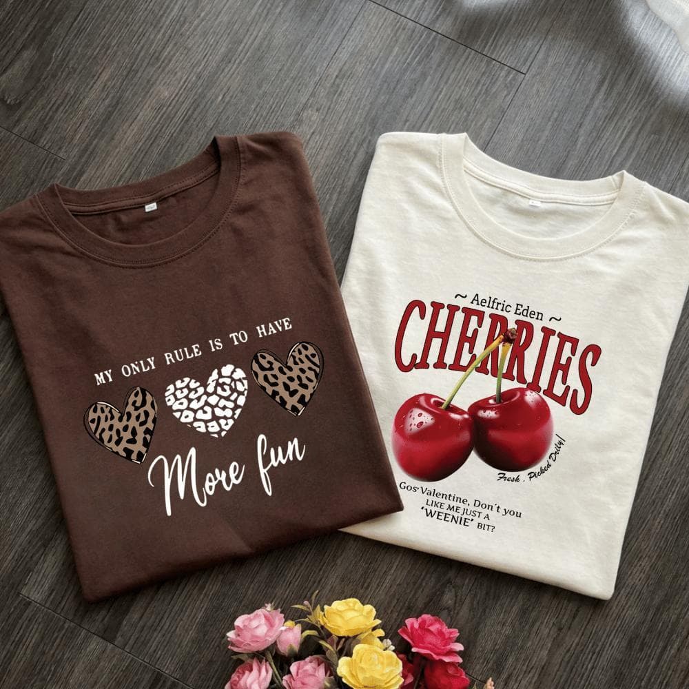 Kit 2 Camisetas Feminina 100% Algodao T-shirt Confortavel Casual Basica evangelica Jesus