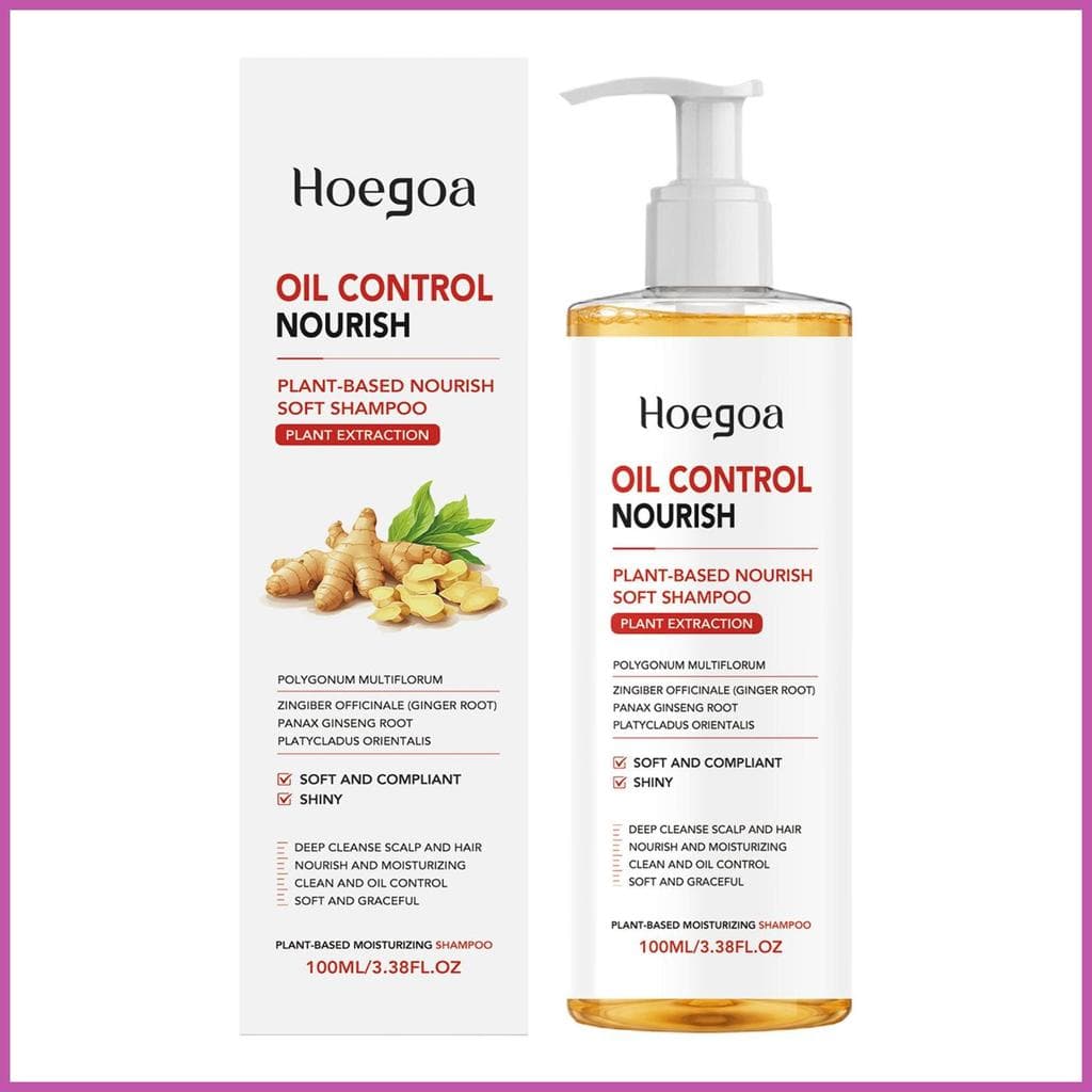 Shampoo De Cabelo Gorduroso 100ml Controle De Óleo Limpeza Profunda Natural Lavagem Raiz Nutritivo Para Homens Mulheres