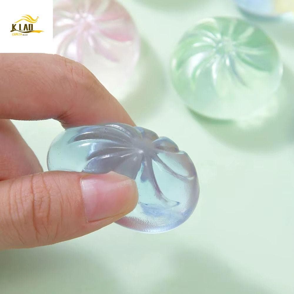 Bolinho Mole KLAOSD , Brinquedos Moles De Transparente De Comida De Simulação , Mini Bolinhos De Cristal De Pitada